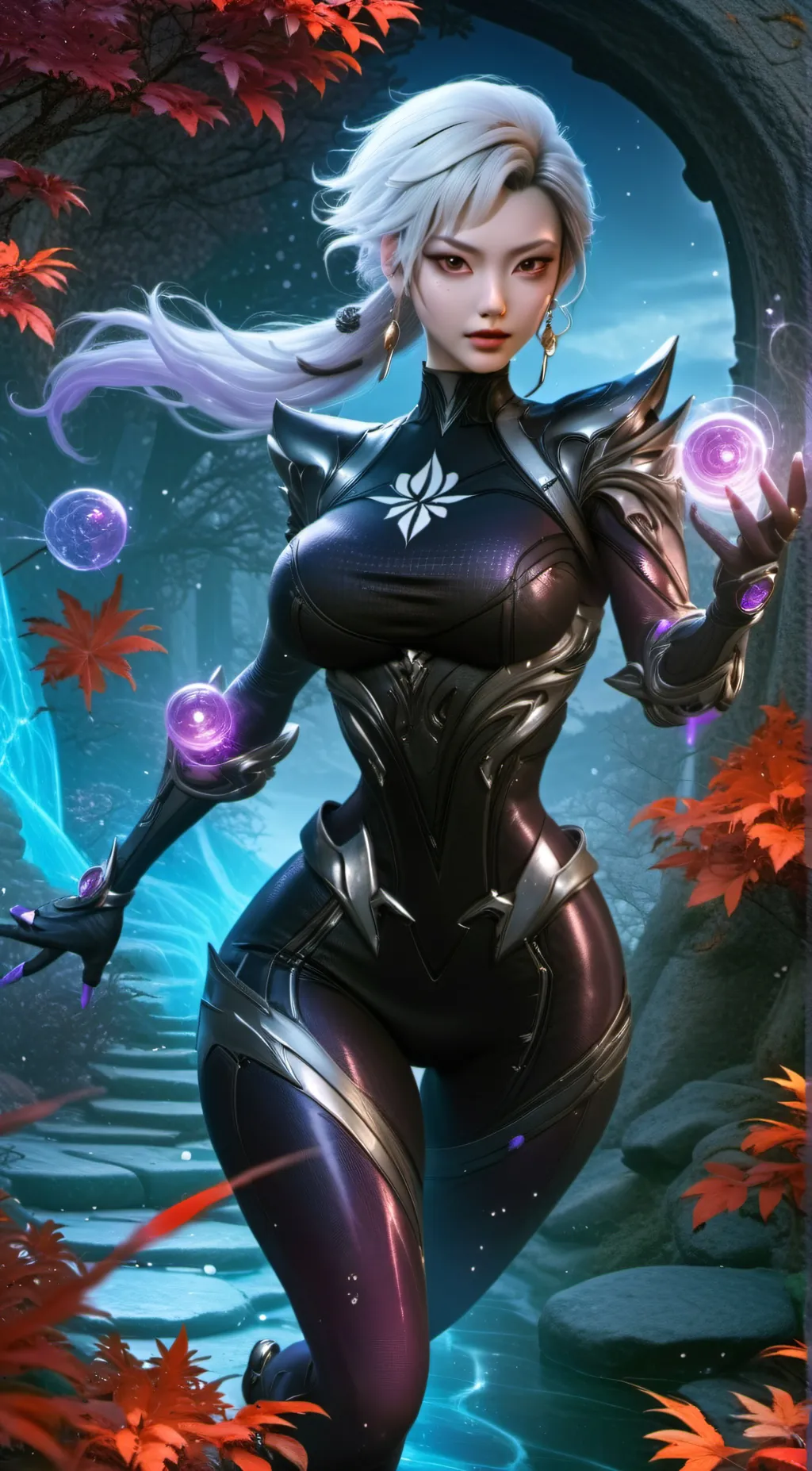 ai character: Liliana Sparks background
