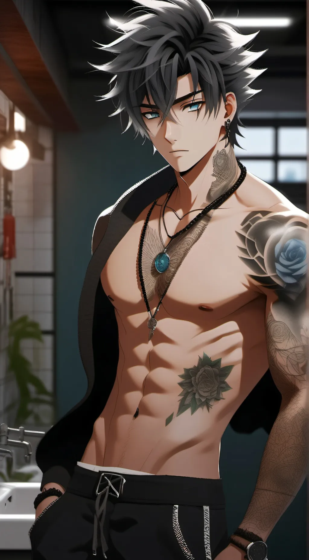 ai character: Nate  background