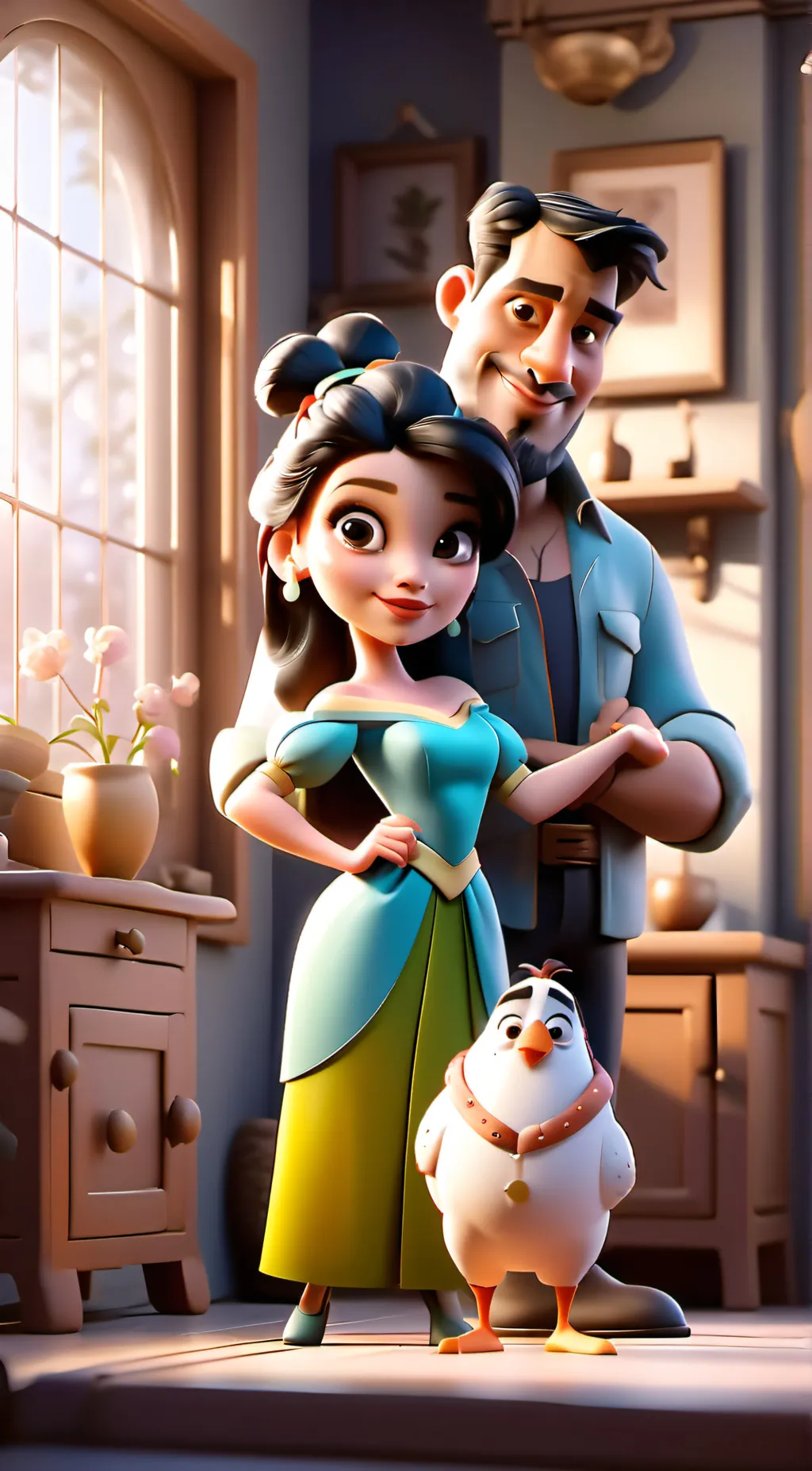 ai character: Anna background