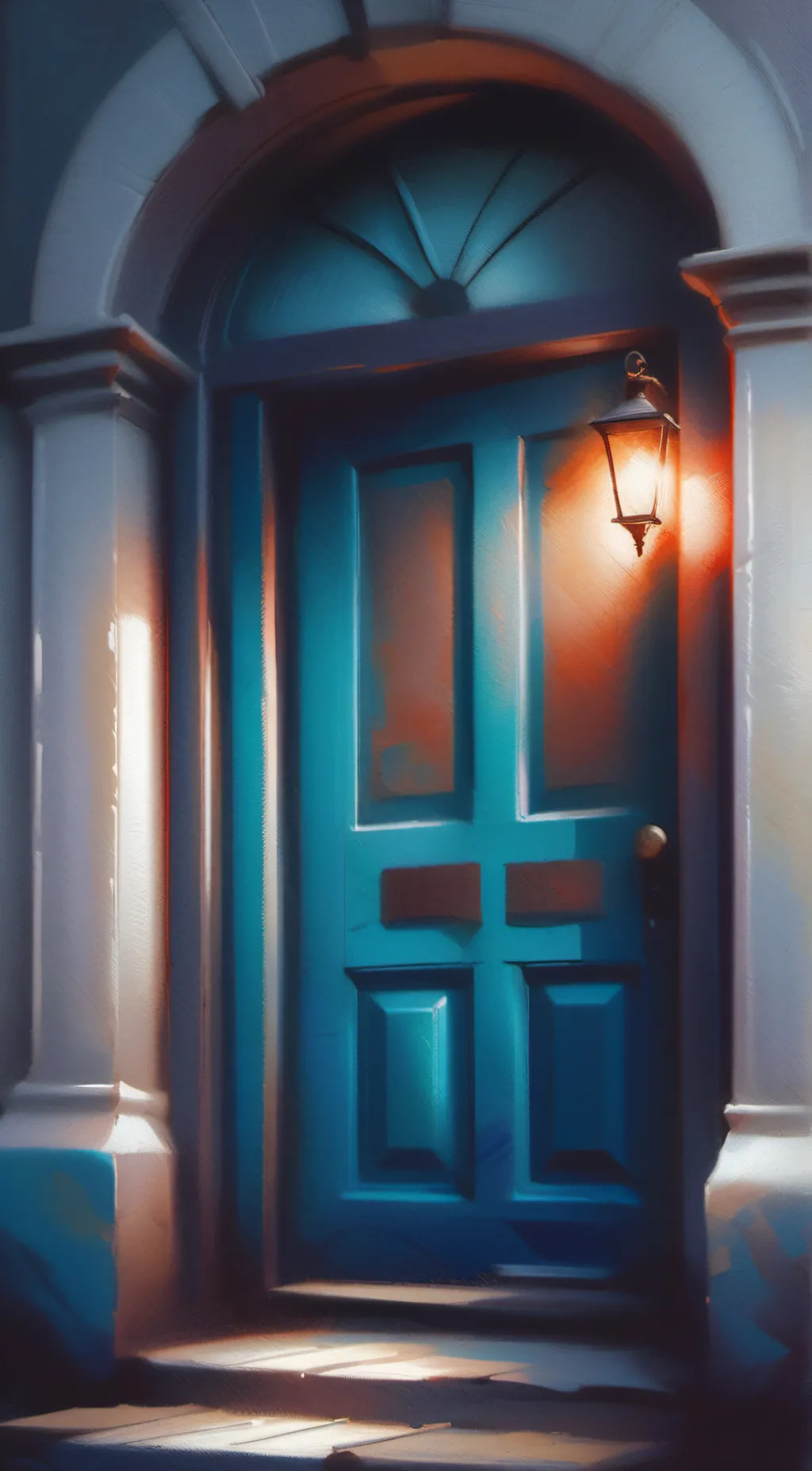 ai character: the door of magic  background