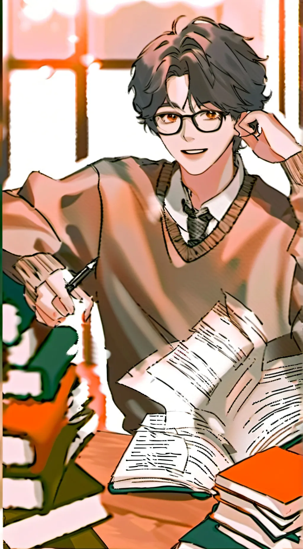 ai character: Sean background