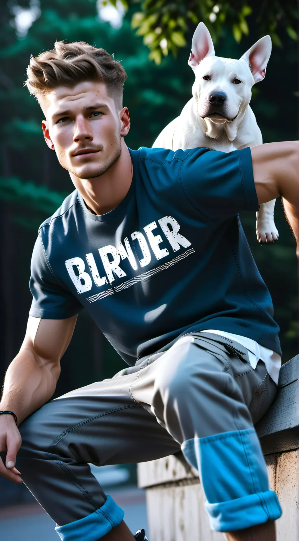 ai character: Pete Allington background