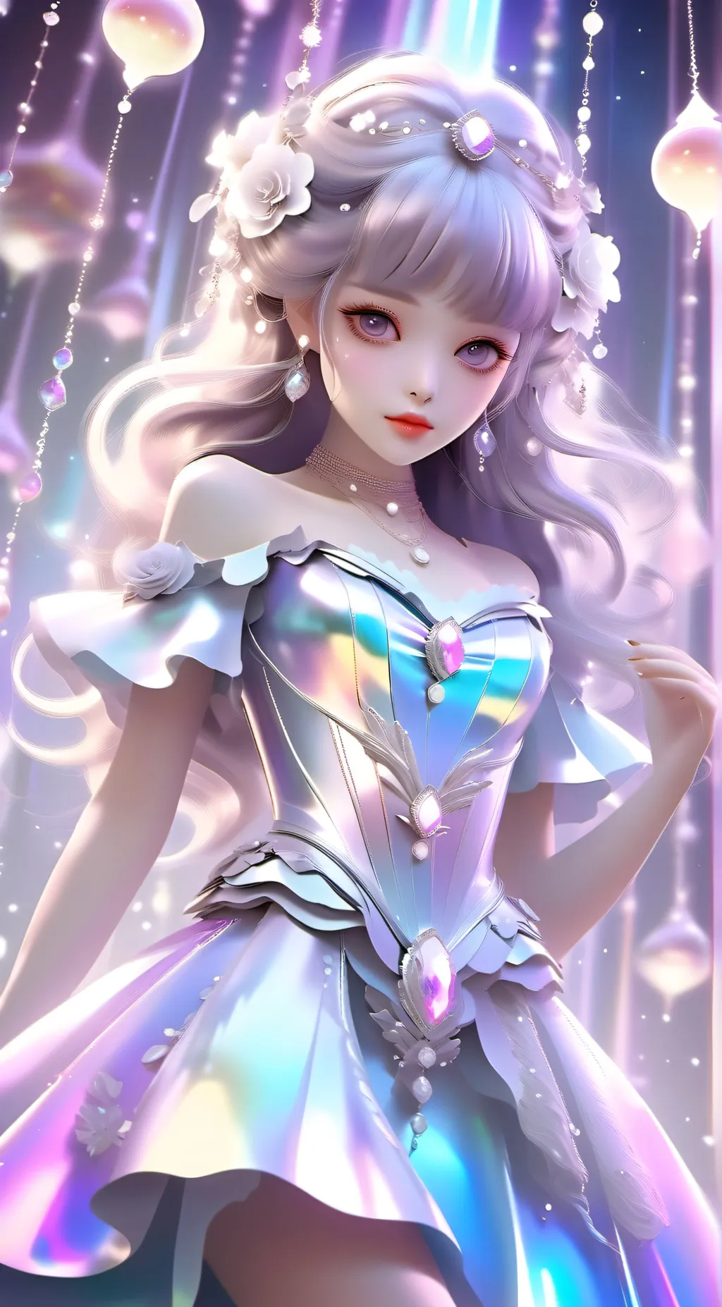 ai character: Belle  background