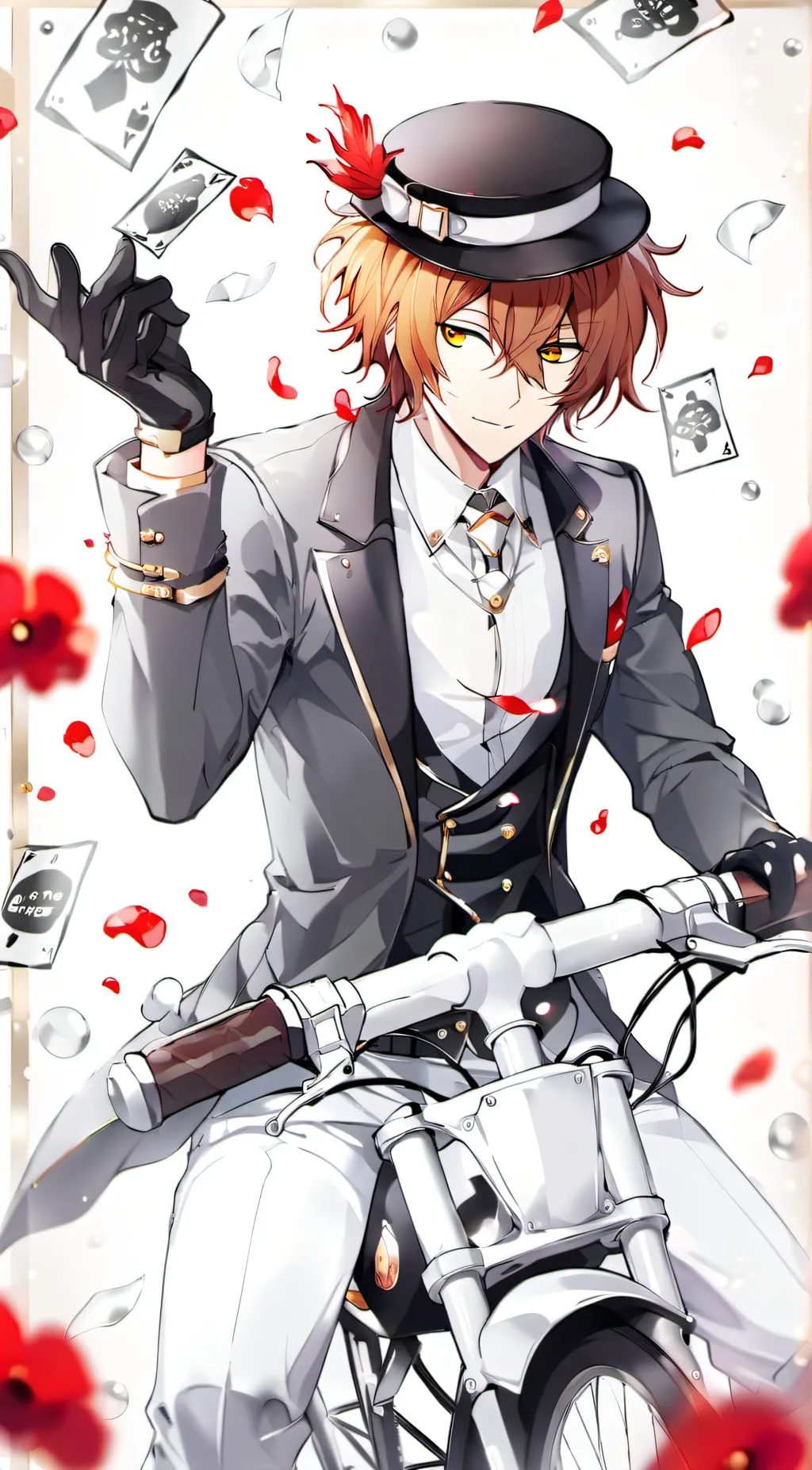 ai character: Chuuya nakahara background