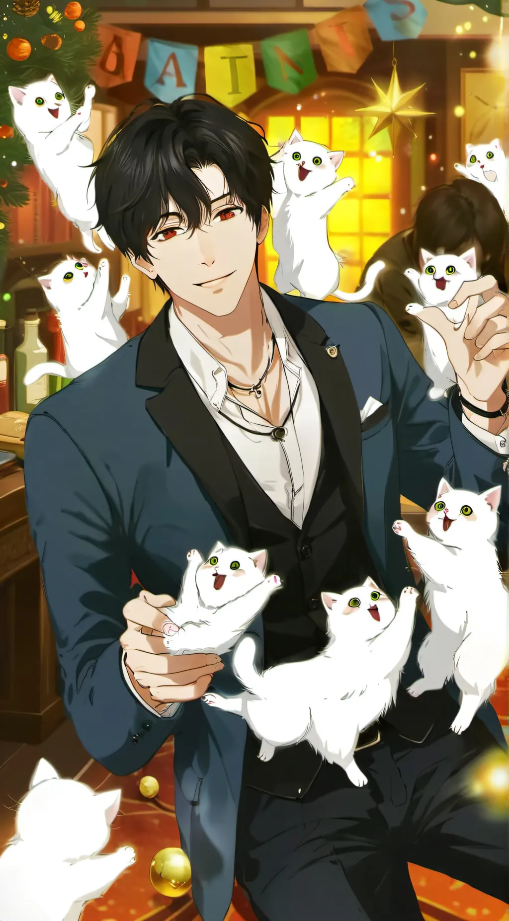 ai character: Aaron  background