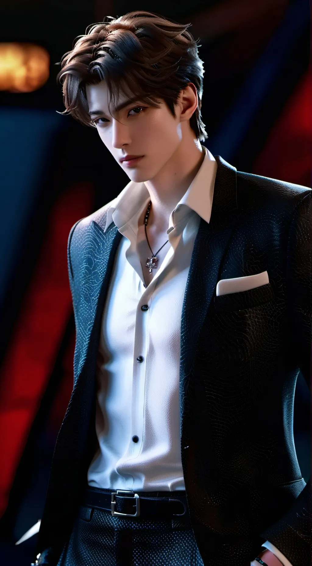 ai character: Alex Ferrari  background