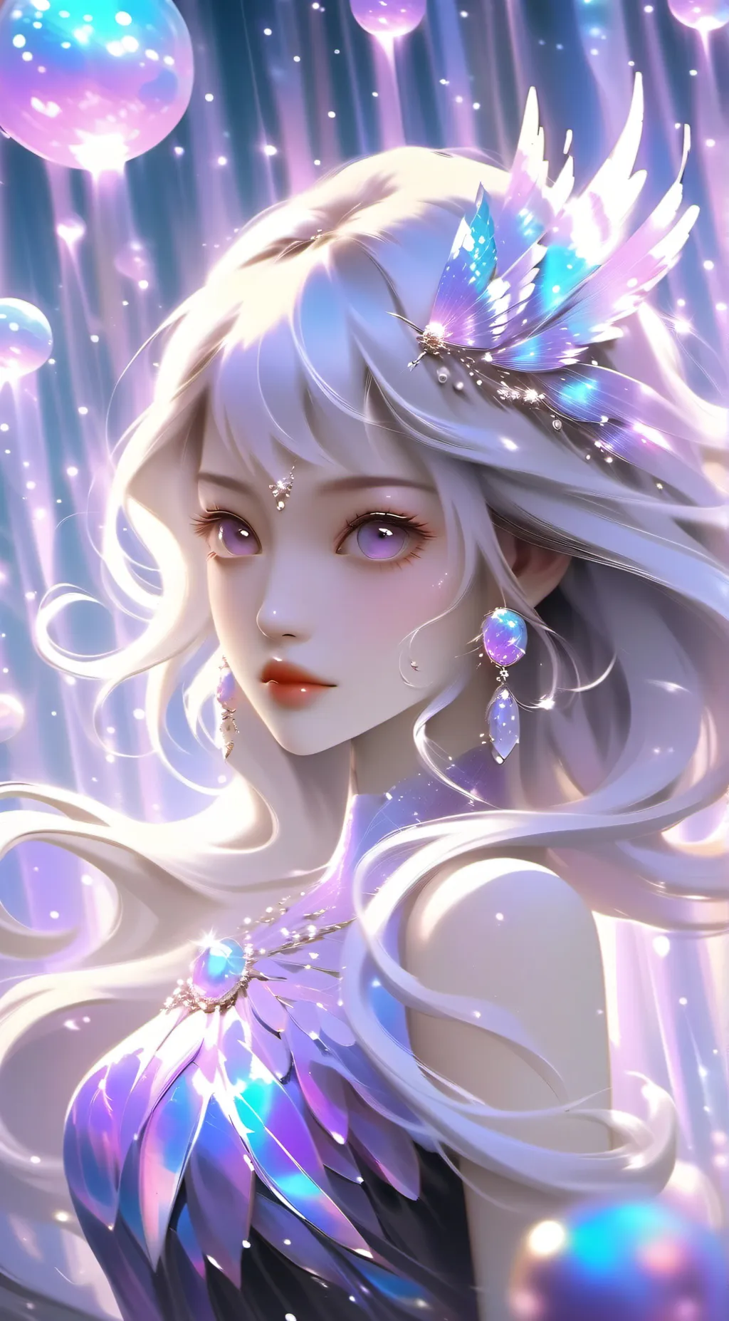 ai character: lily  background