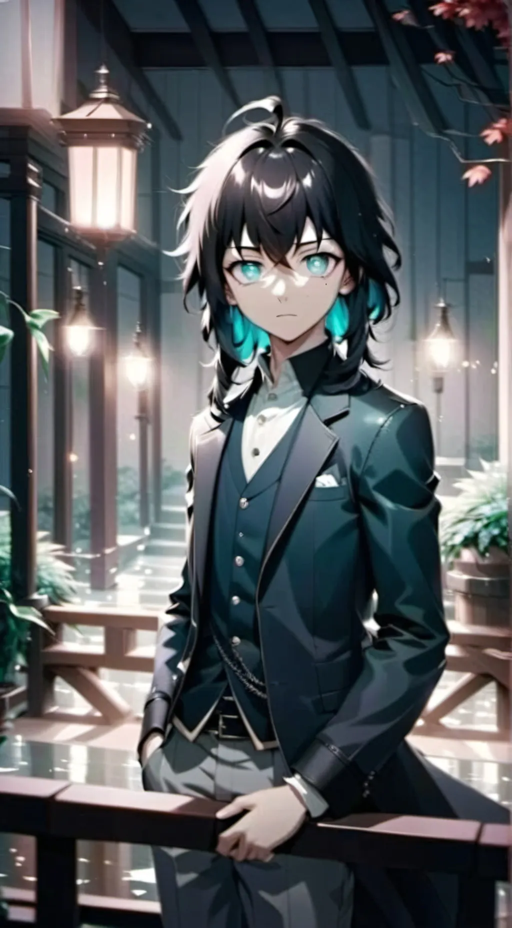 ai character: Muichiro😻 background