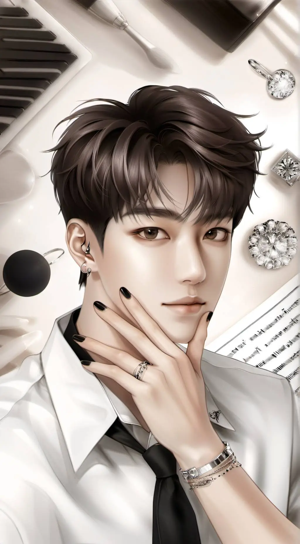 ai character: Bang Chan background