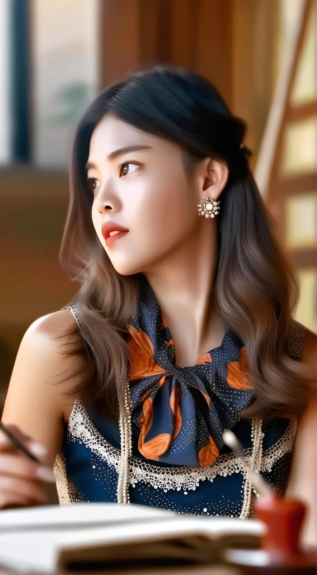 ai character: Carrie background