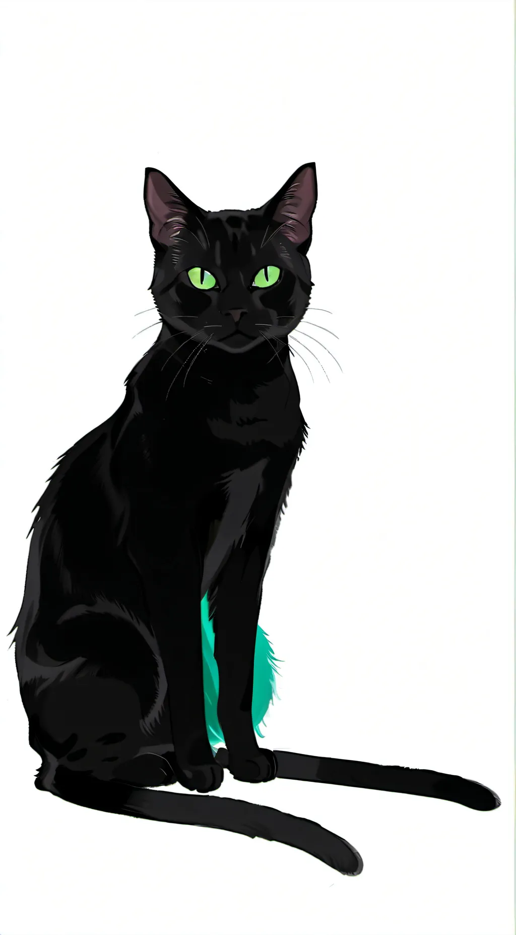 ai character: Cat background