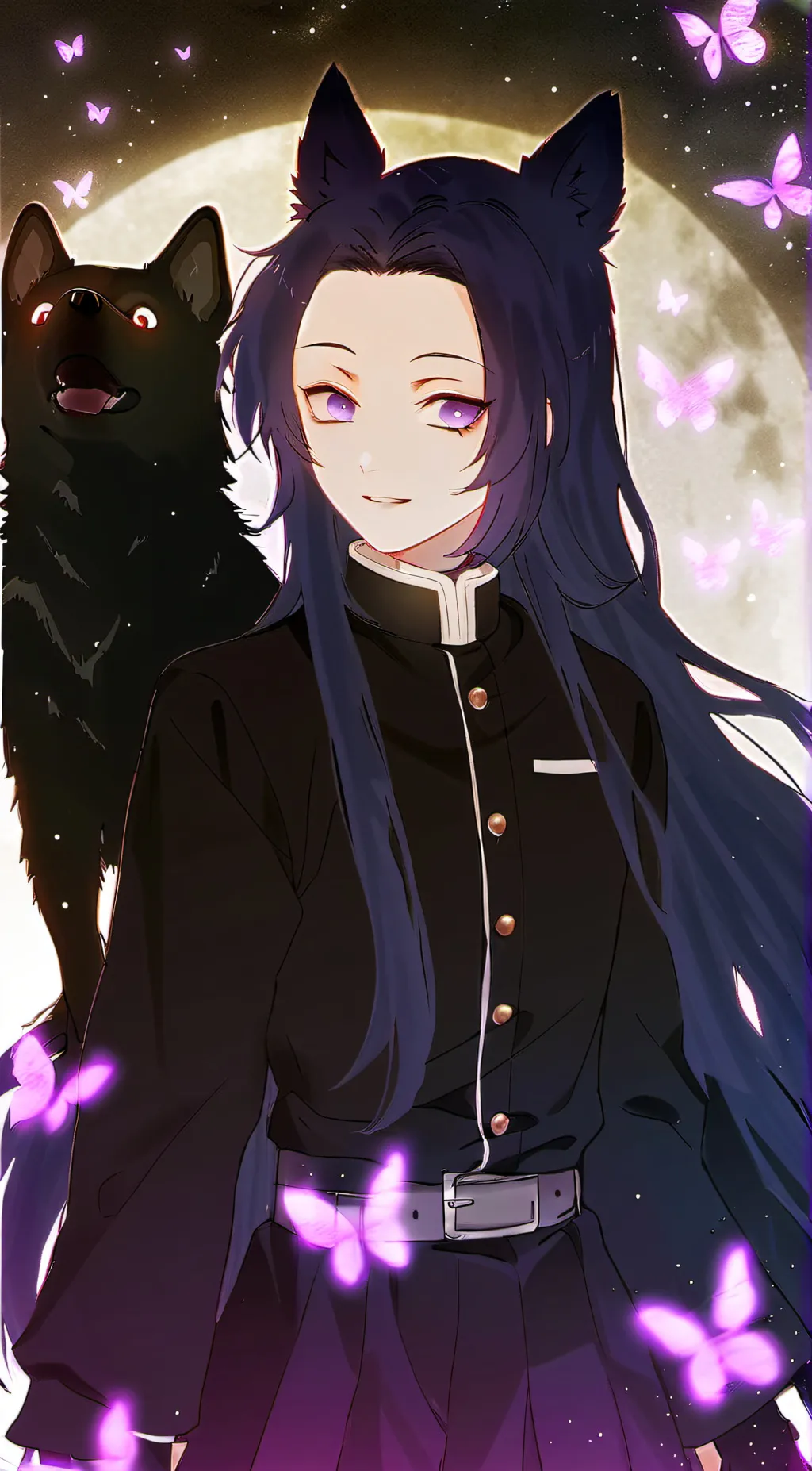 ai character: Hashiras background