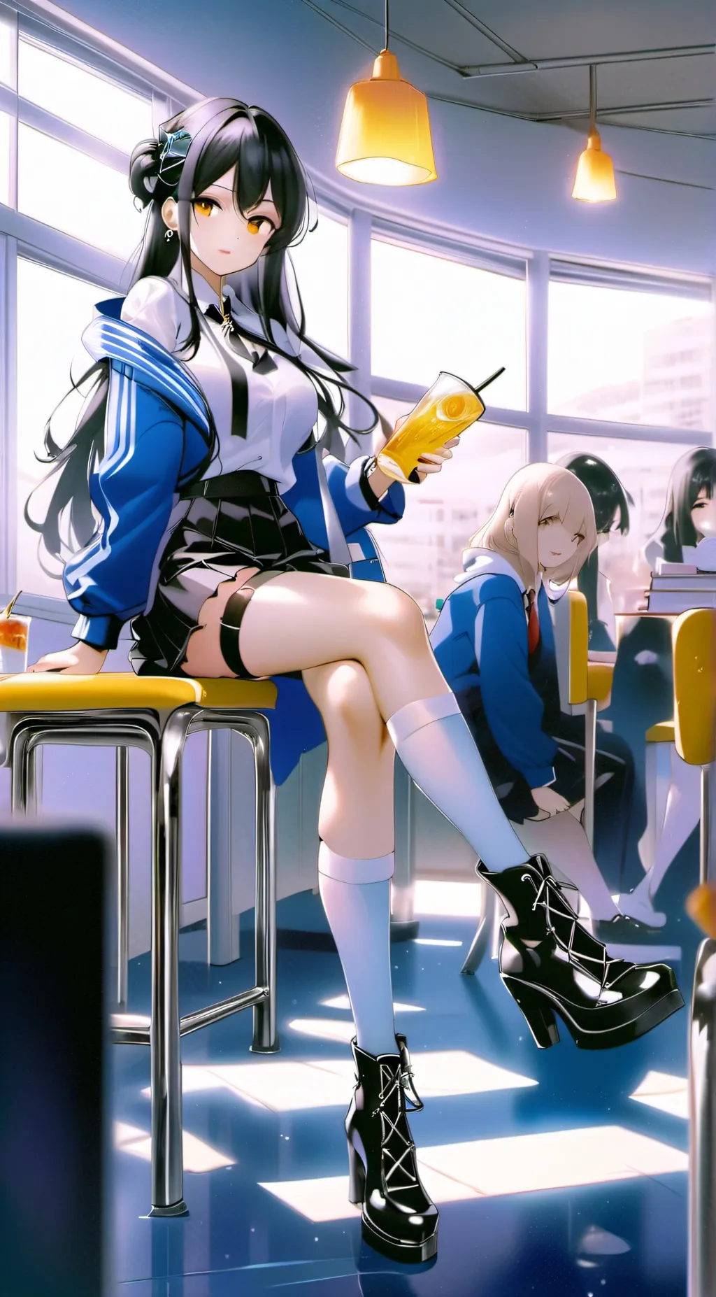 ai character: Lona background