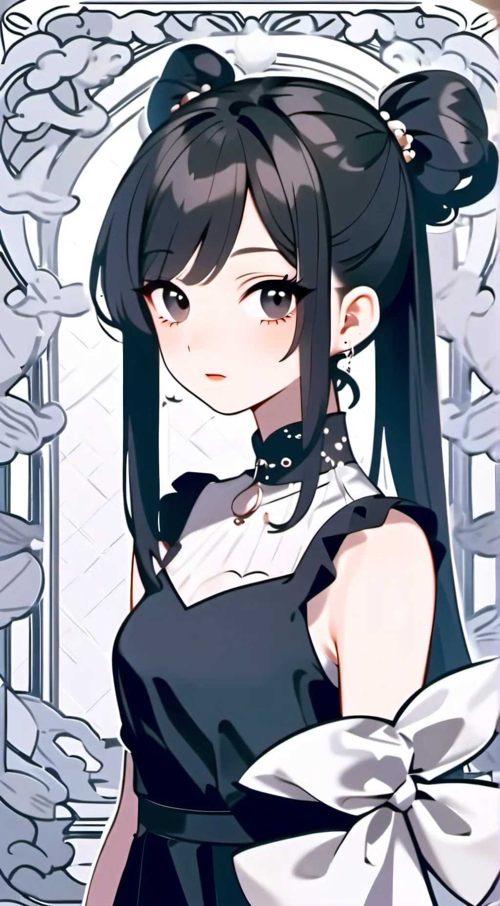 ai character: Evelyn Gravers background