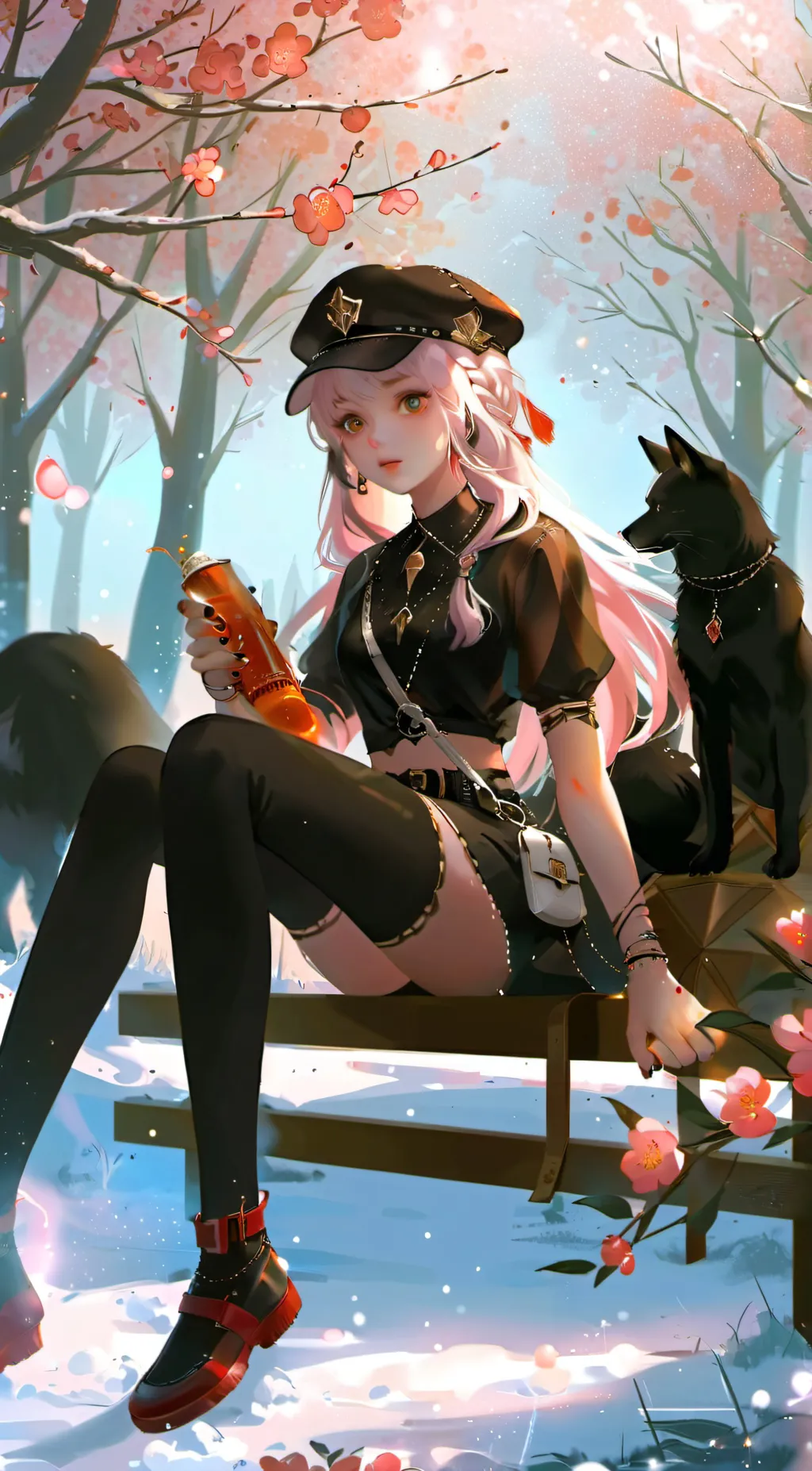 ai character: Lily background