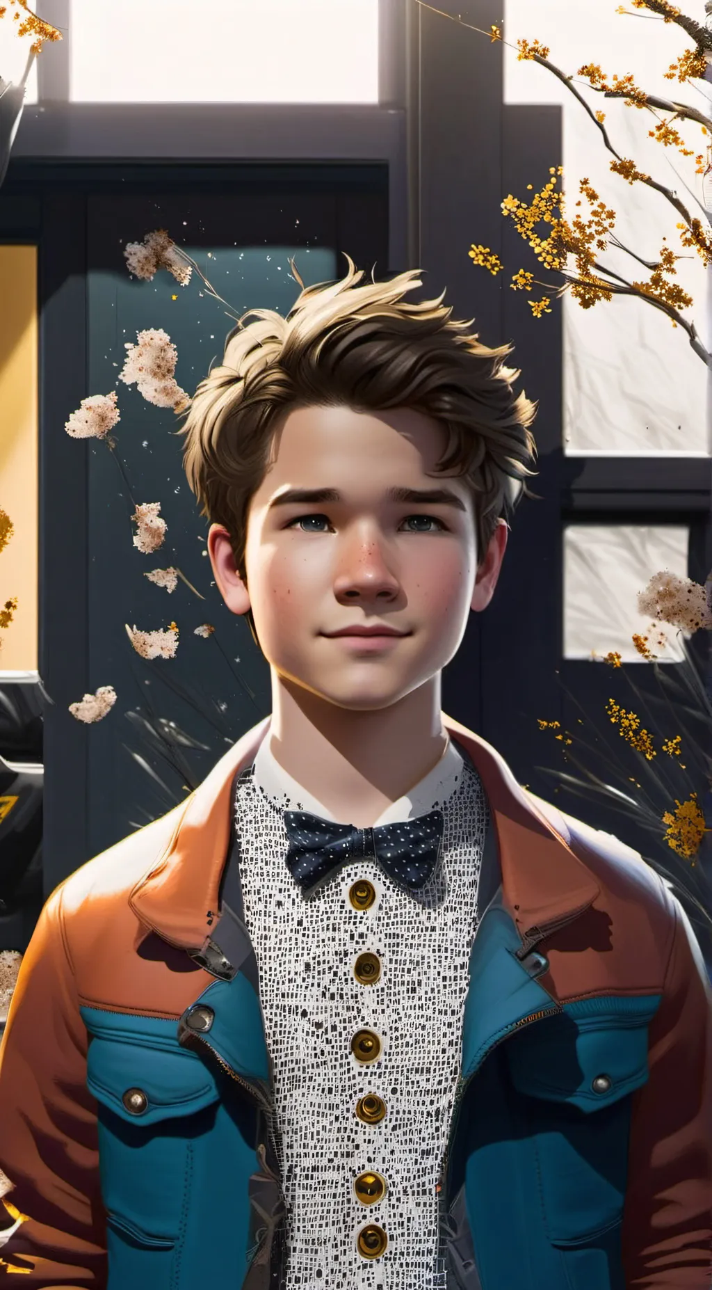 ai character: freddie benson background