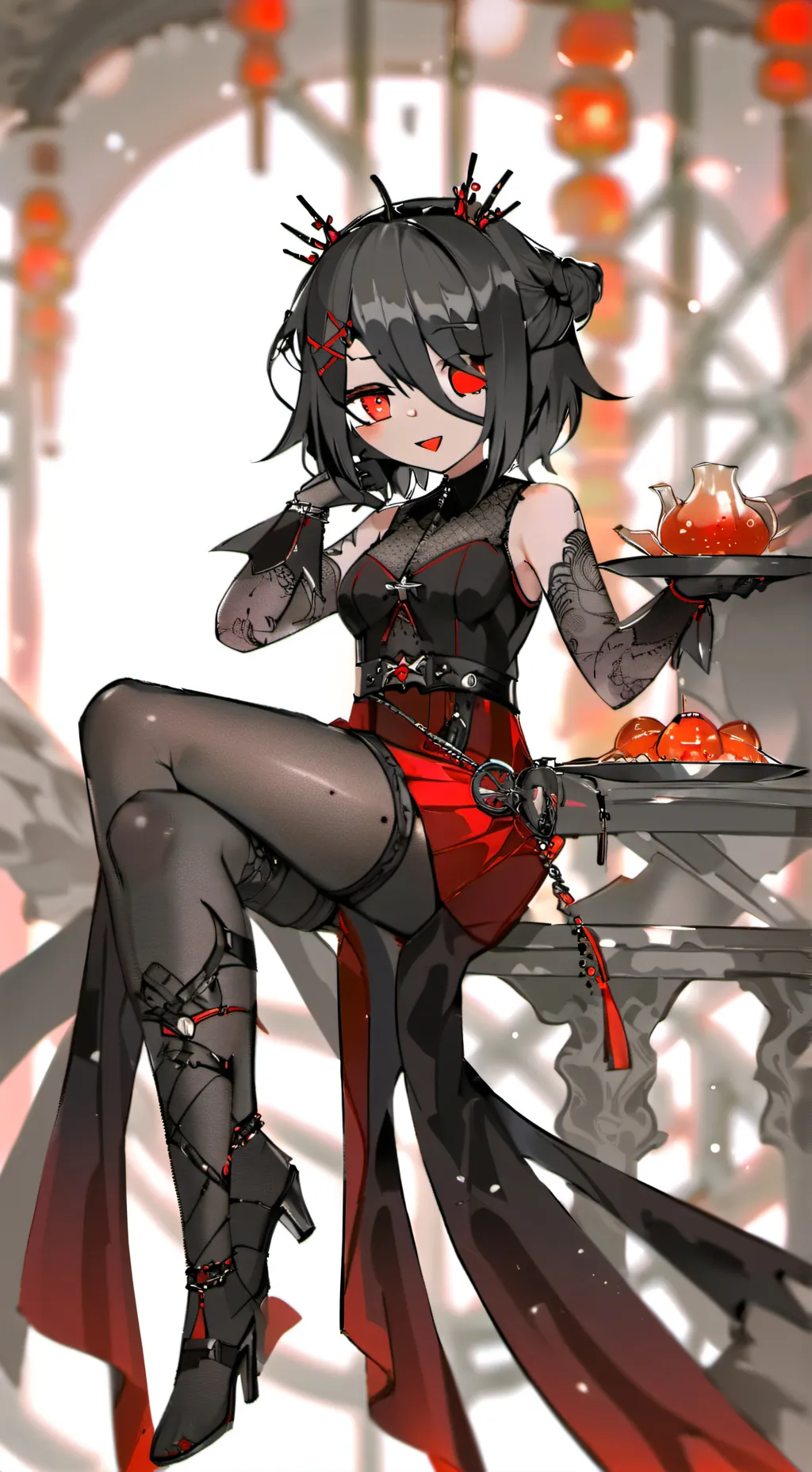 ai character: Mina background