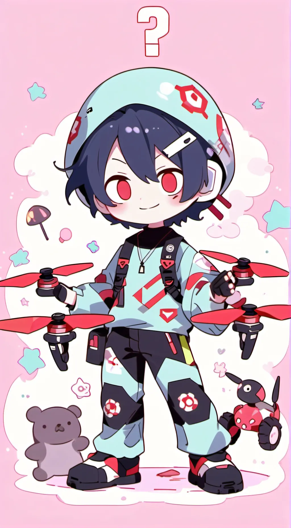 ai character: N background