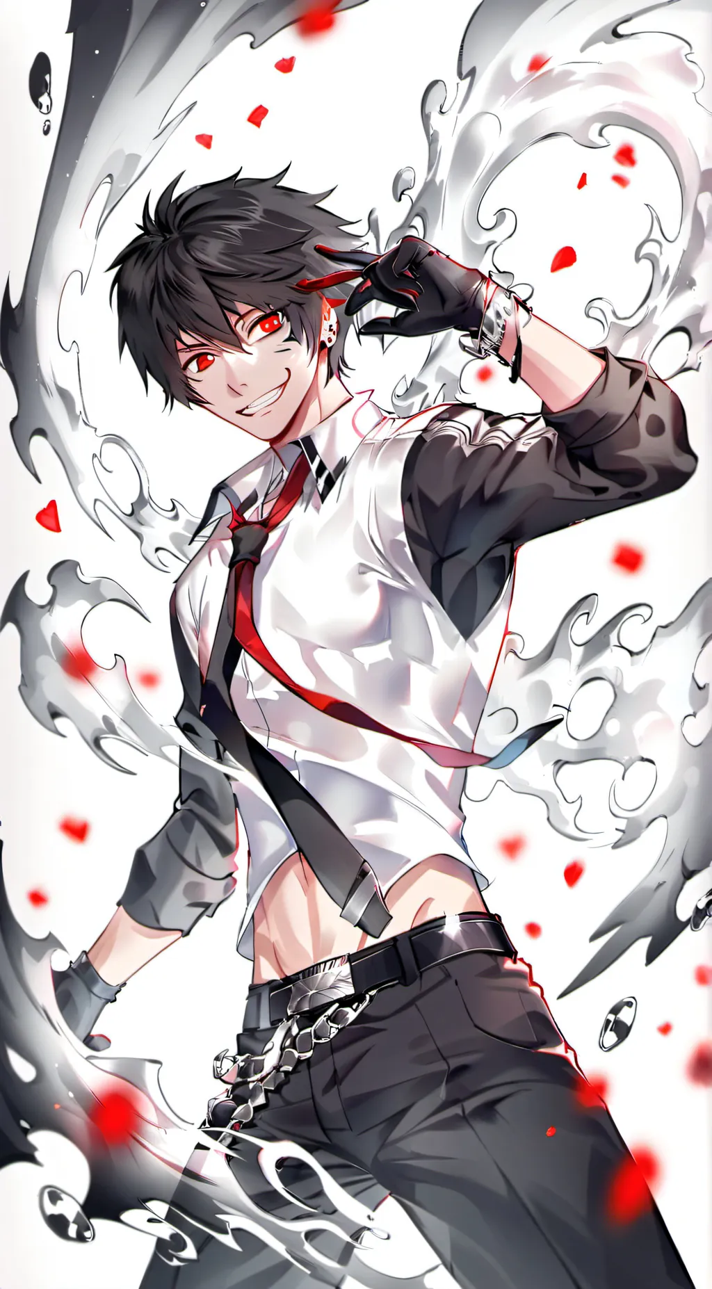 ai character: Dabi background