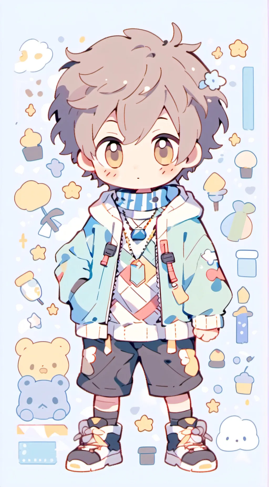 ai character: SKZ (trip)  background