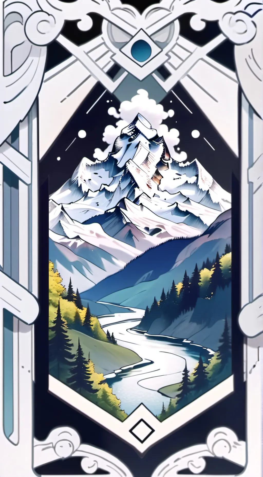 ai character: ITS THE SOMG E. T  background