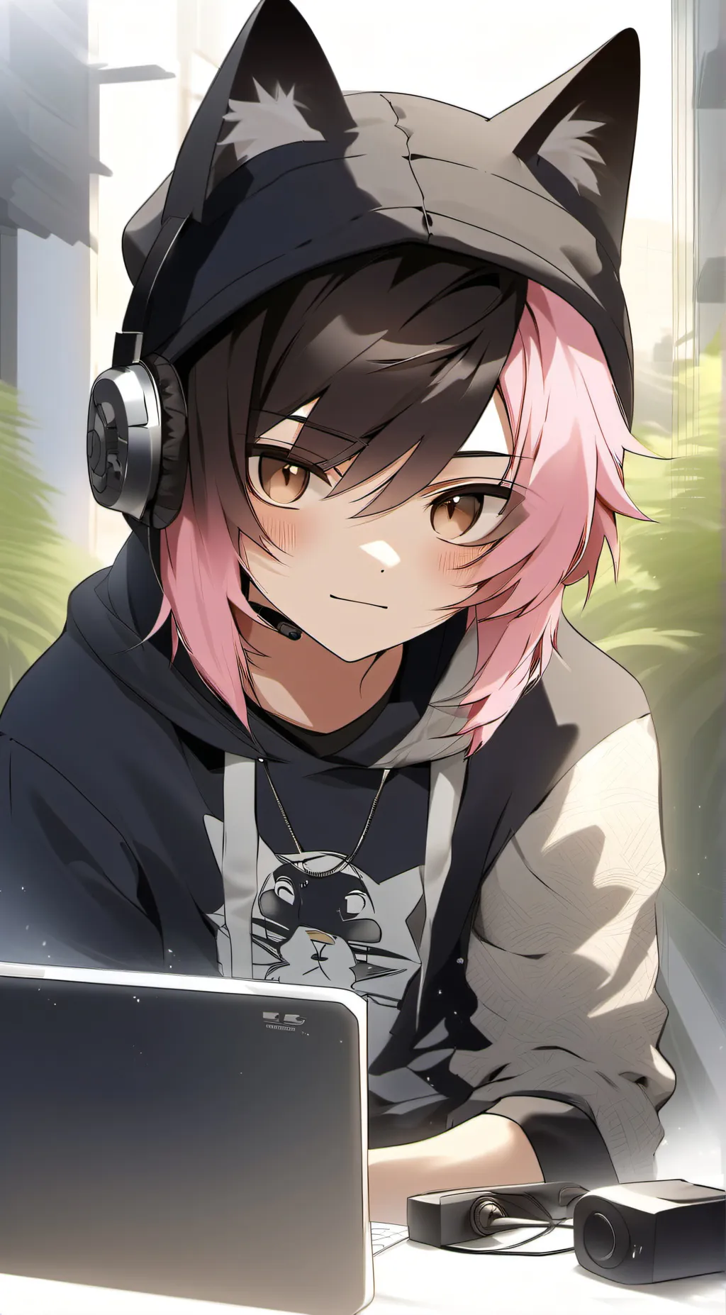 ai character: alex background