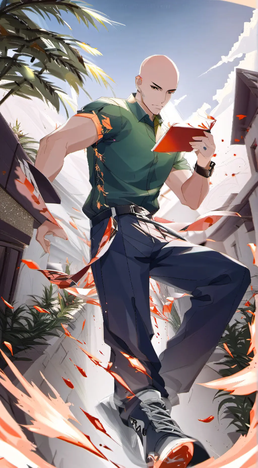 ai character: baldi's basics background