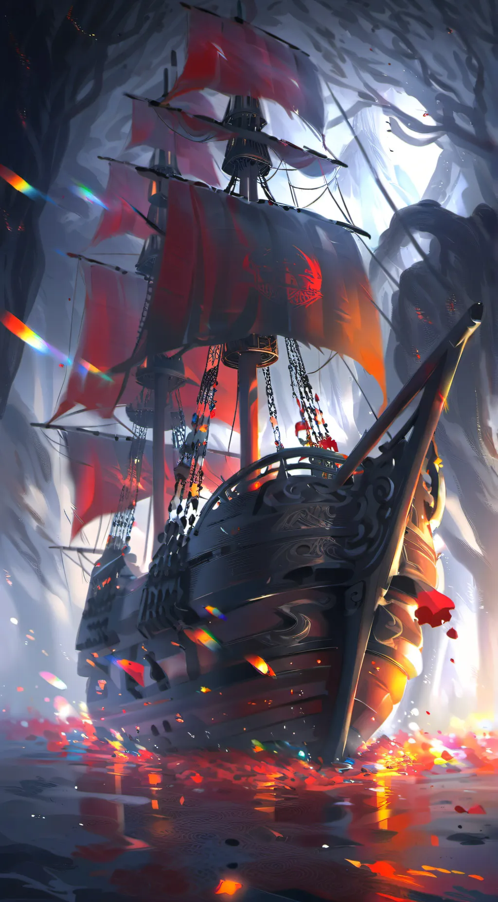 ai character: hazbin cruise  background