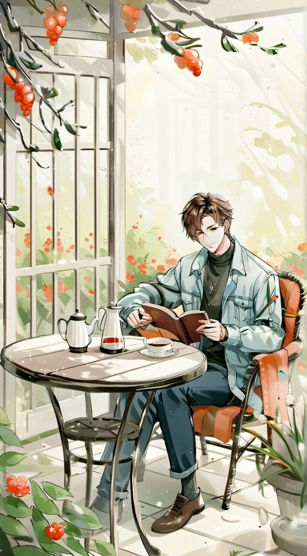 ai character: Brill  background