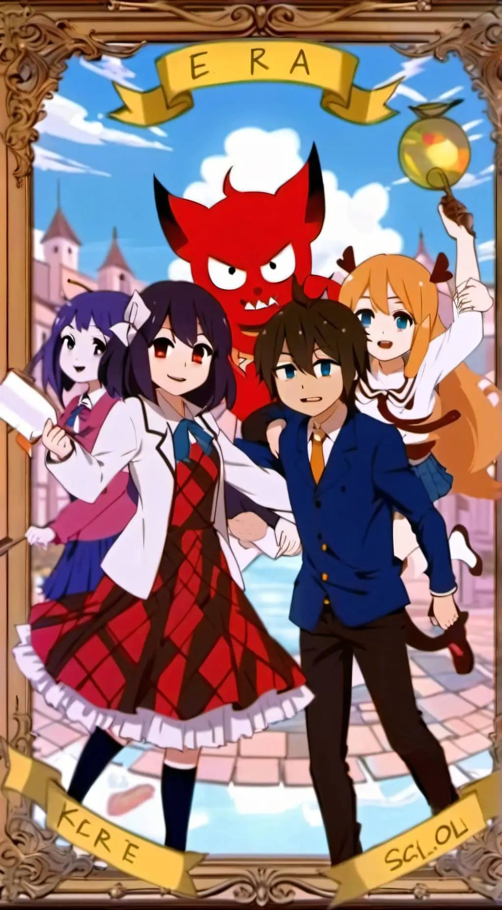 ai character: itsfunneh background