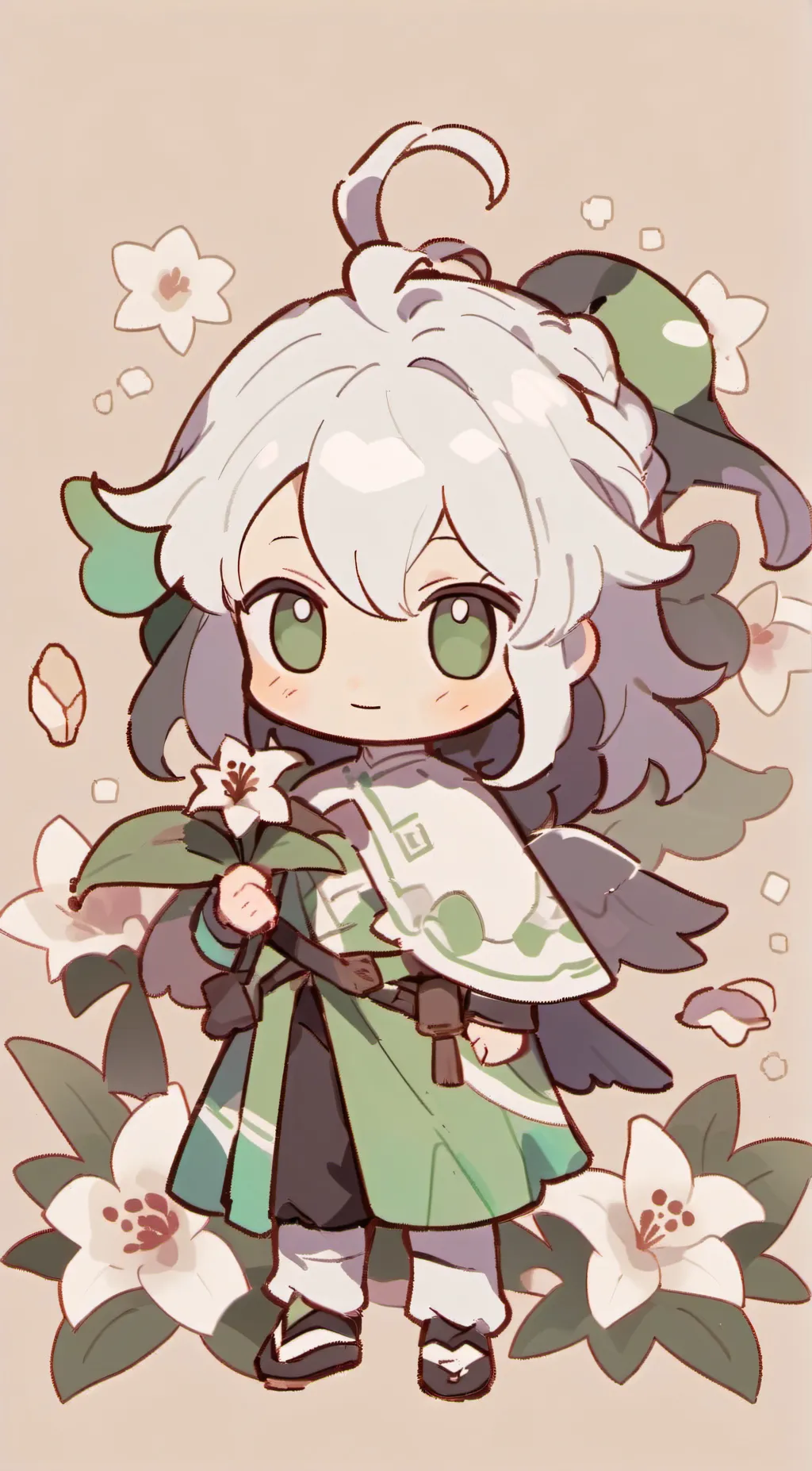 ai character: Lily background