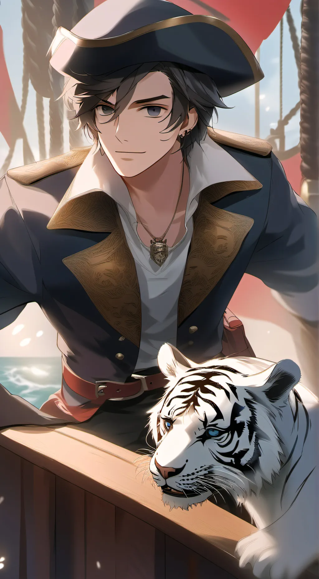 ai character: My Sea Captain  background