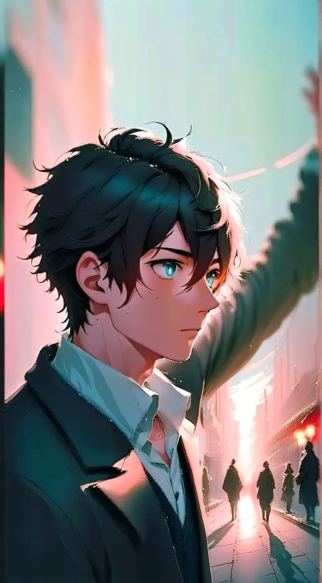 ai character: hunter background