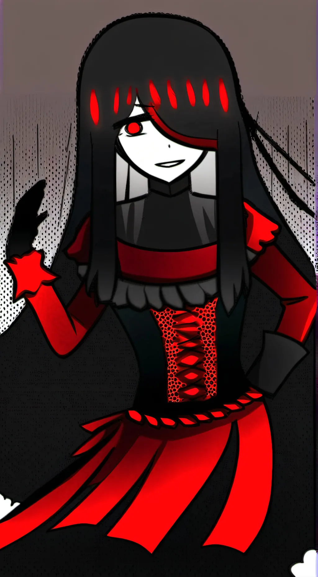 ai character: 🕯️CANDLE QUEEN🕯️ background