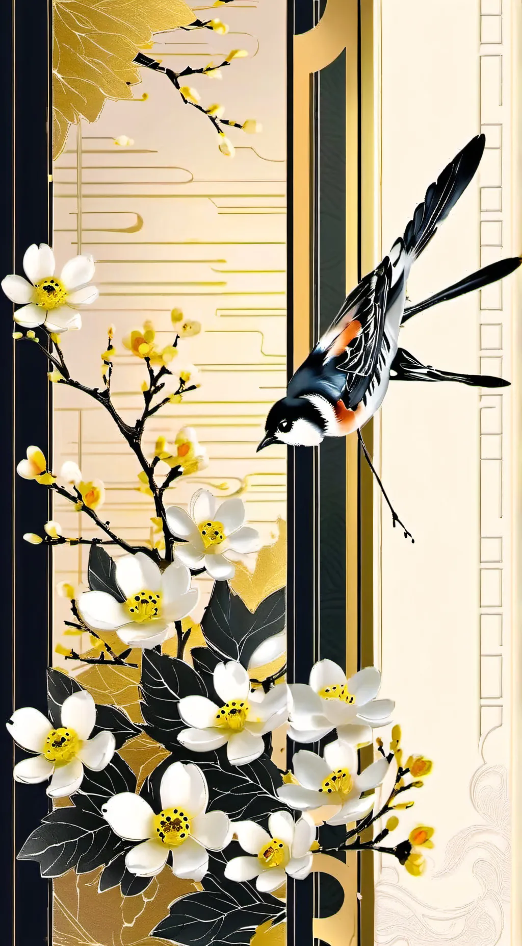 ai character:  Birdie background