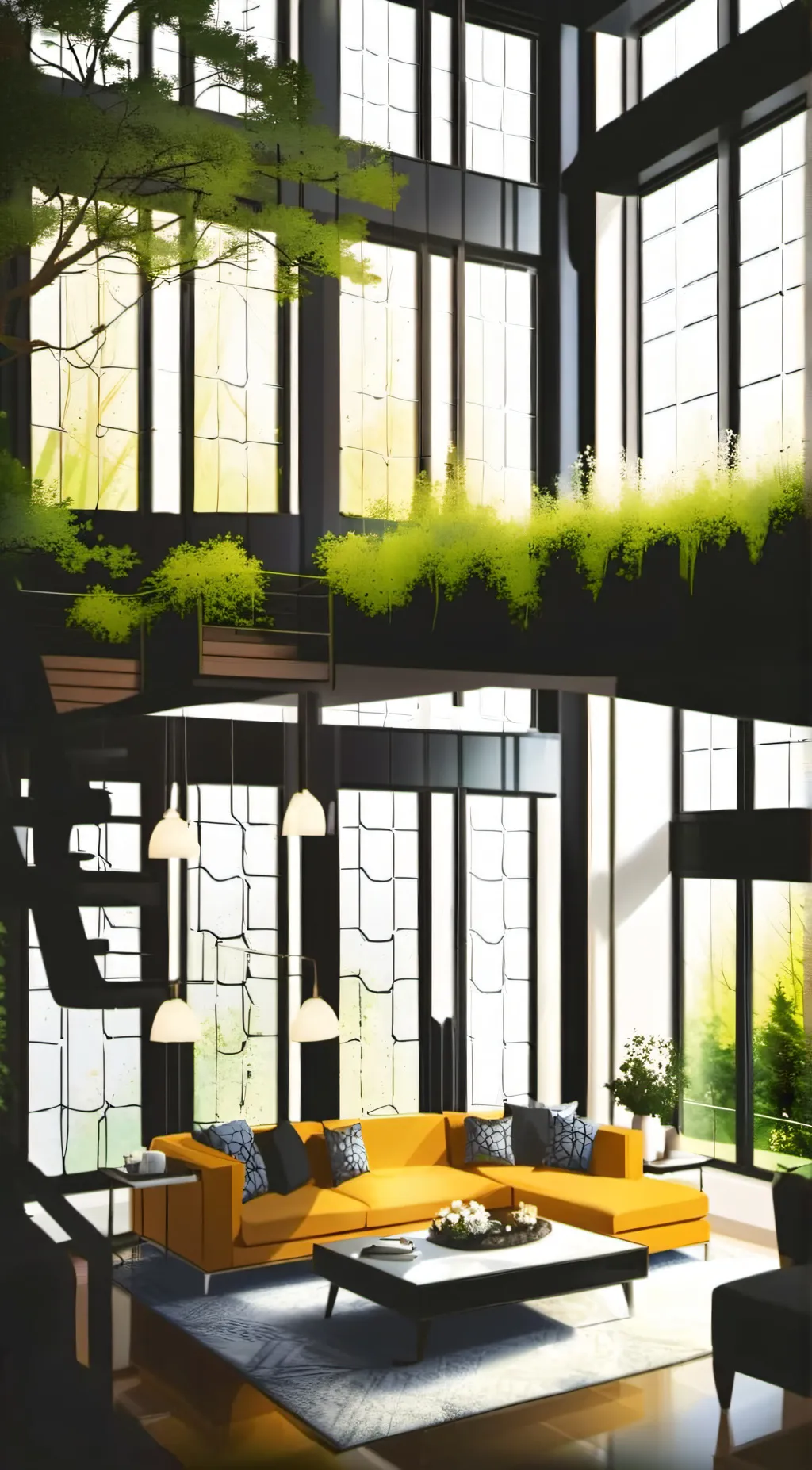 ai character: Mina's Sleepover!  background