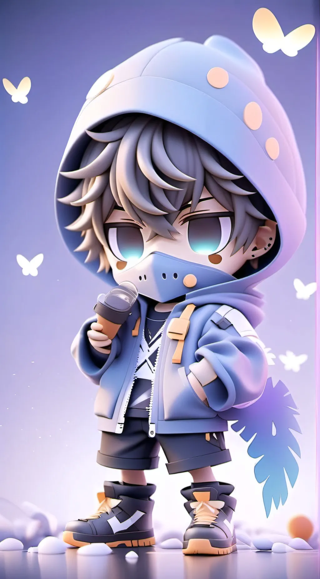 ai character: yuri brandon background