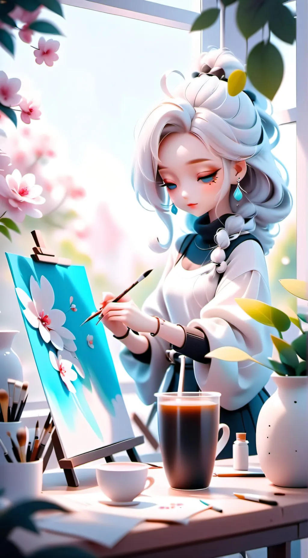 ai character: Evelyn background