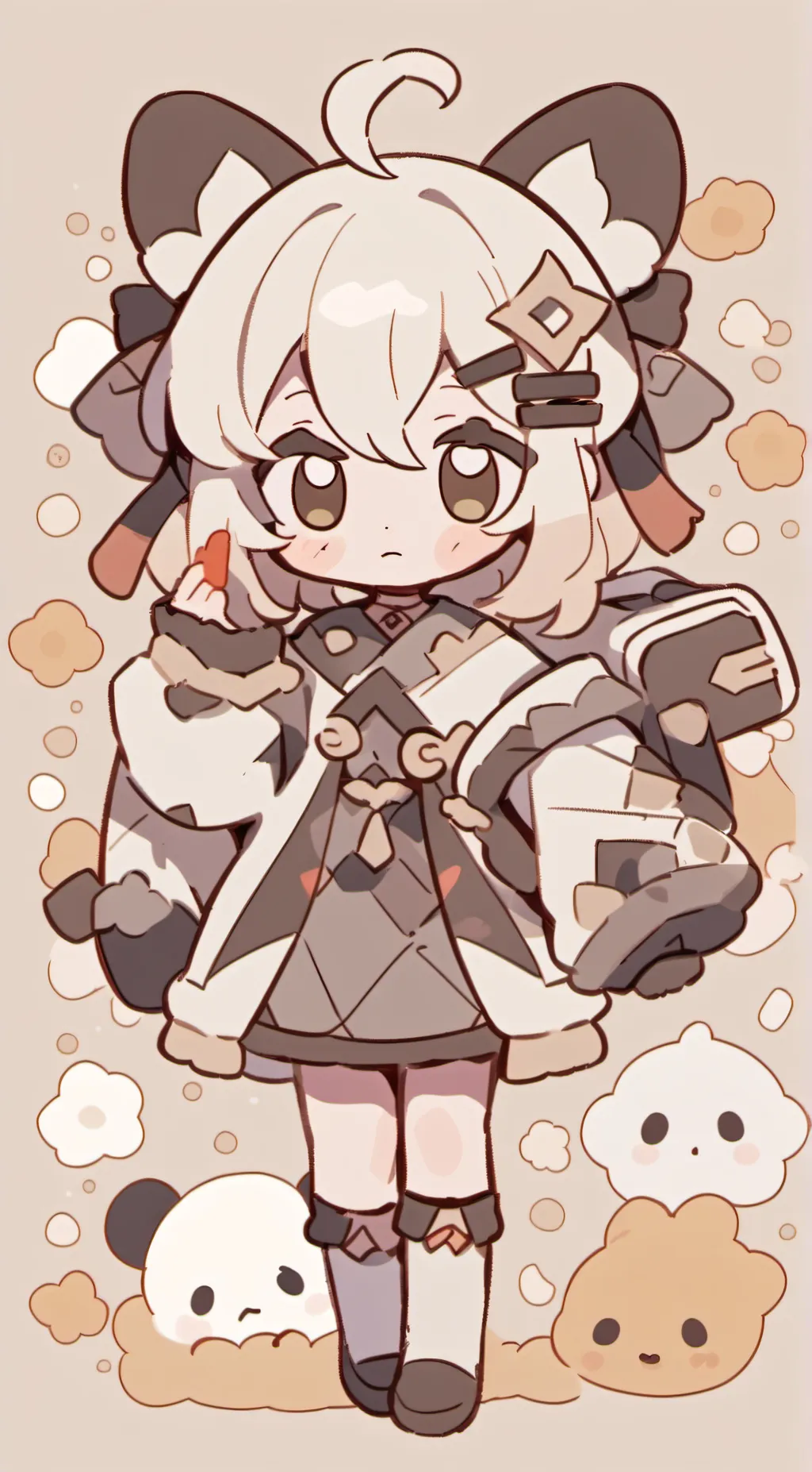 ai character: melina background