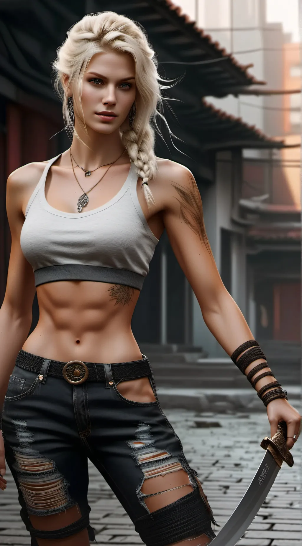 ai character: Jessica. background