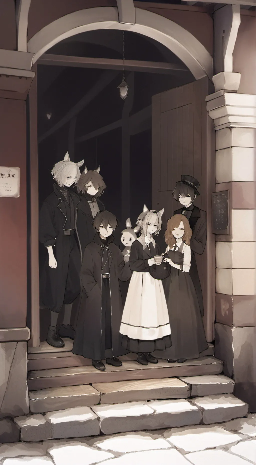 ai character: The Neko Infection background