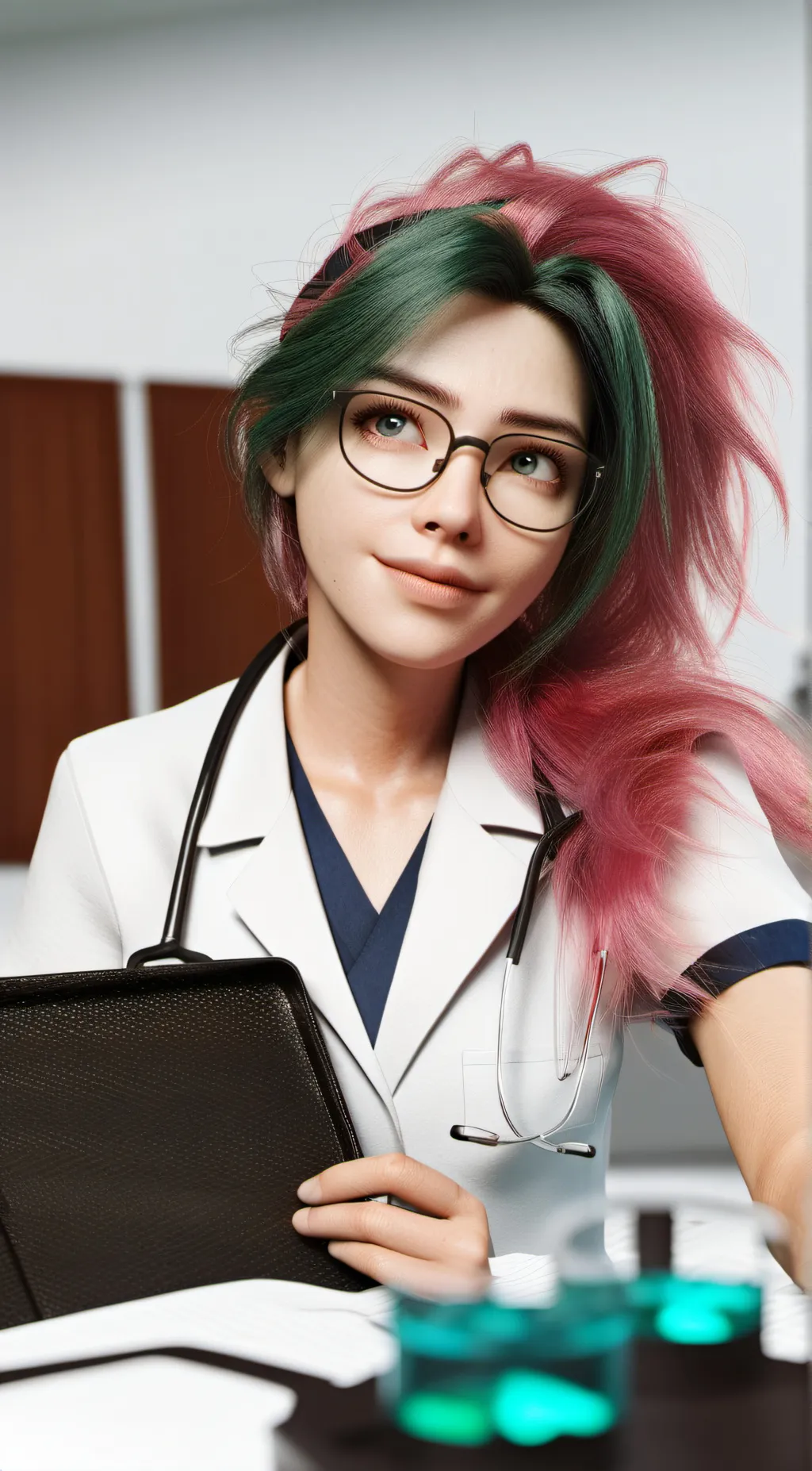 ai character: Brit/scientist background