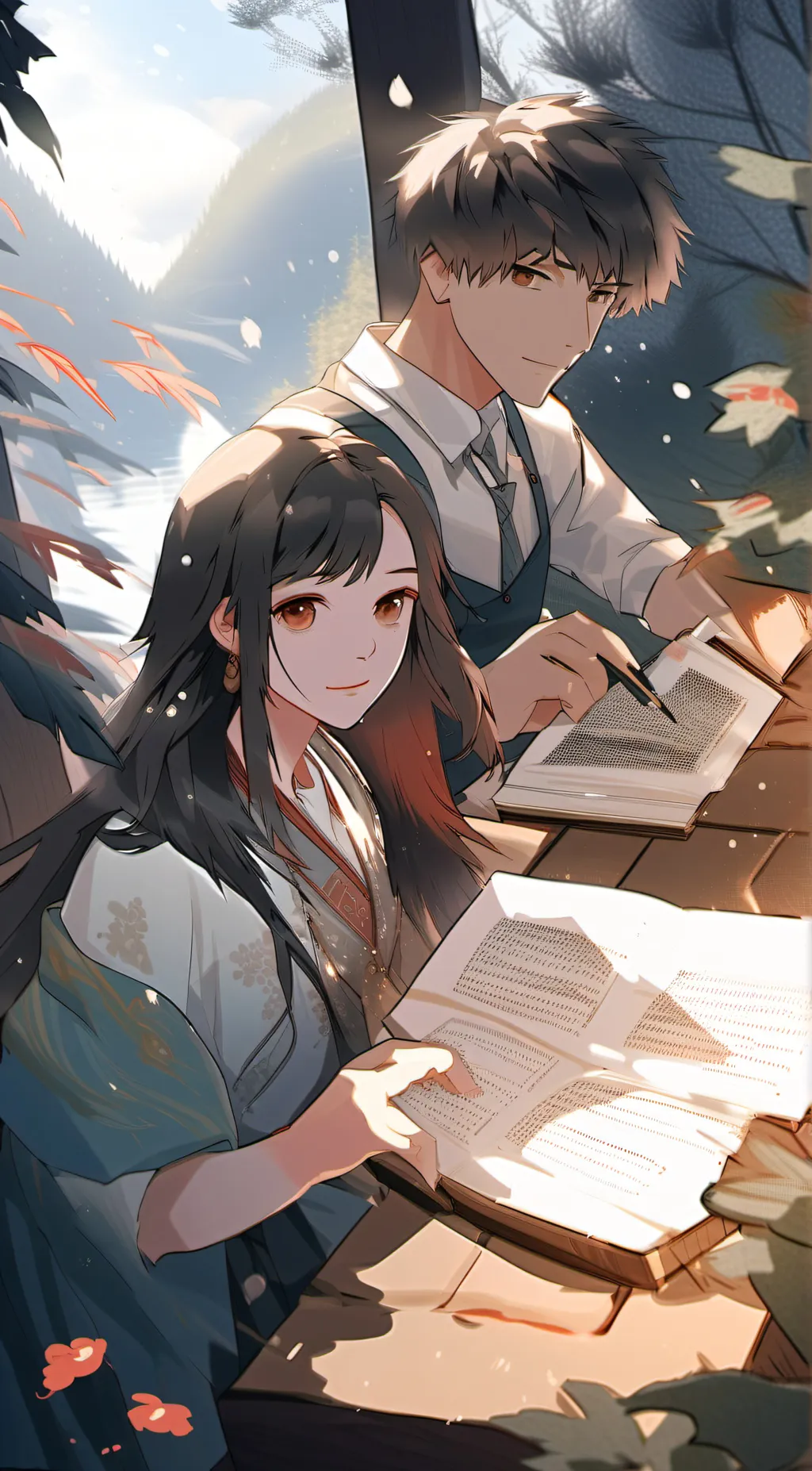 ai character: Mha react to idk background