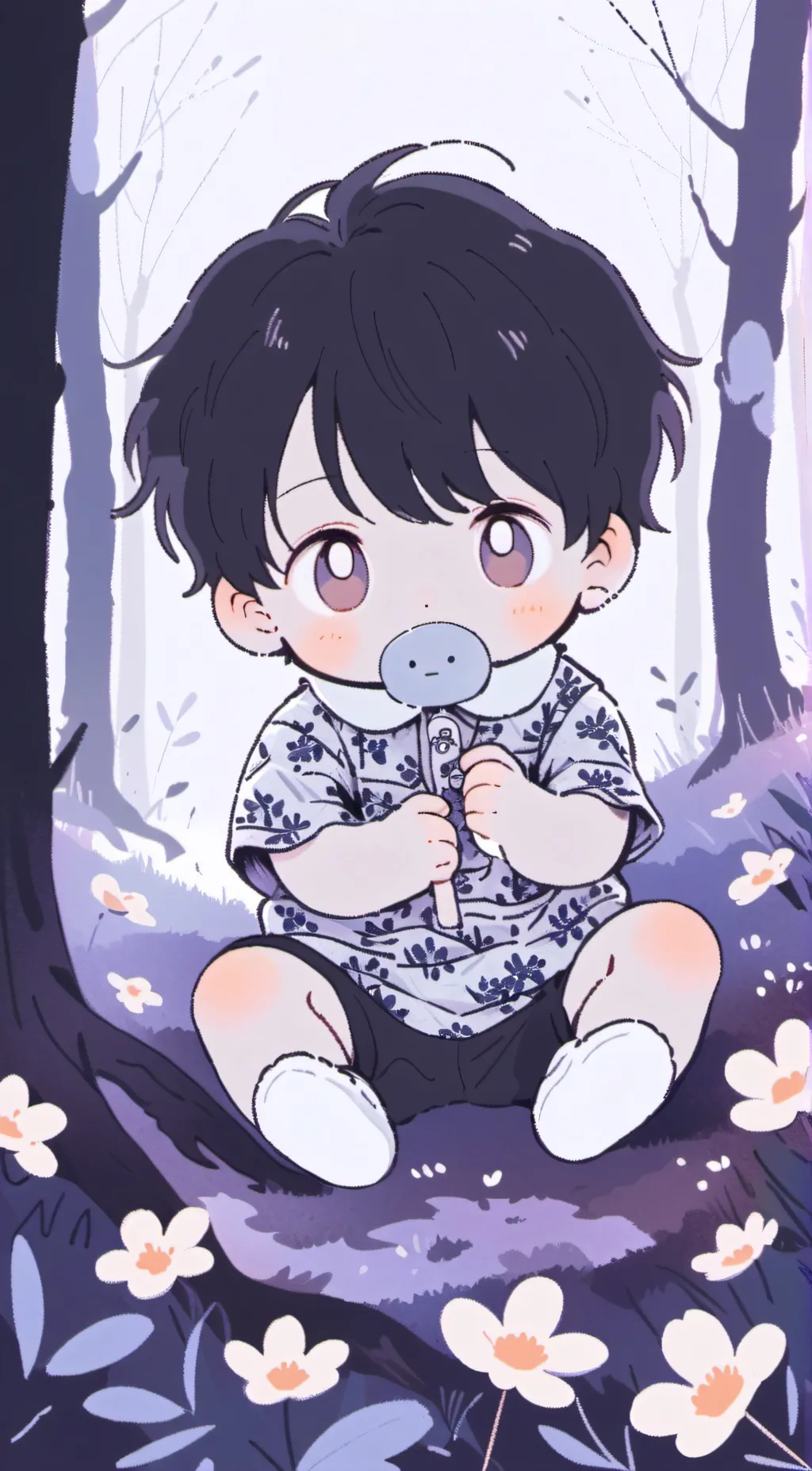 Talkie AI - Chat with Forest baby