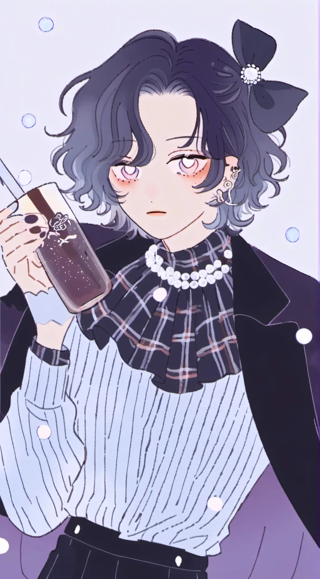 ai character: 🫥 background