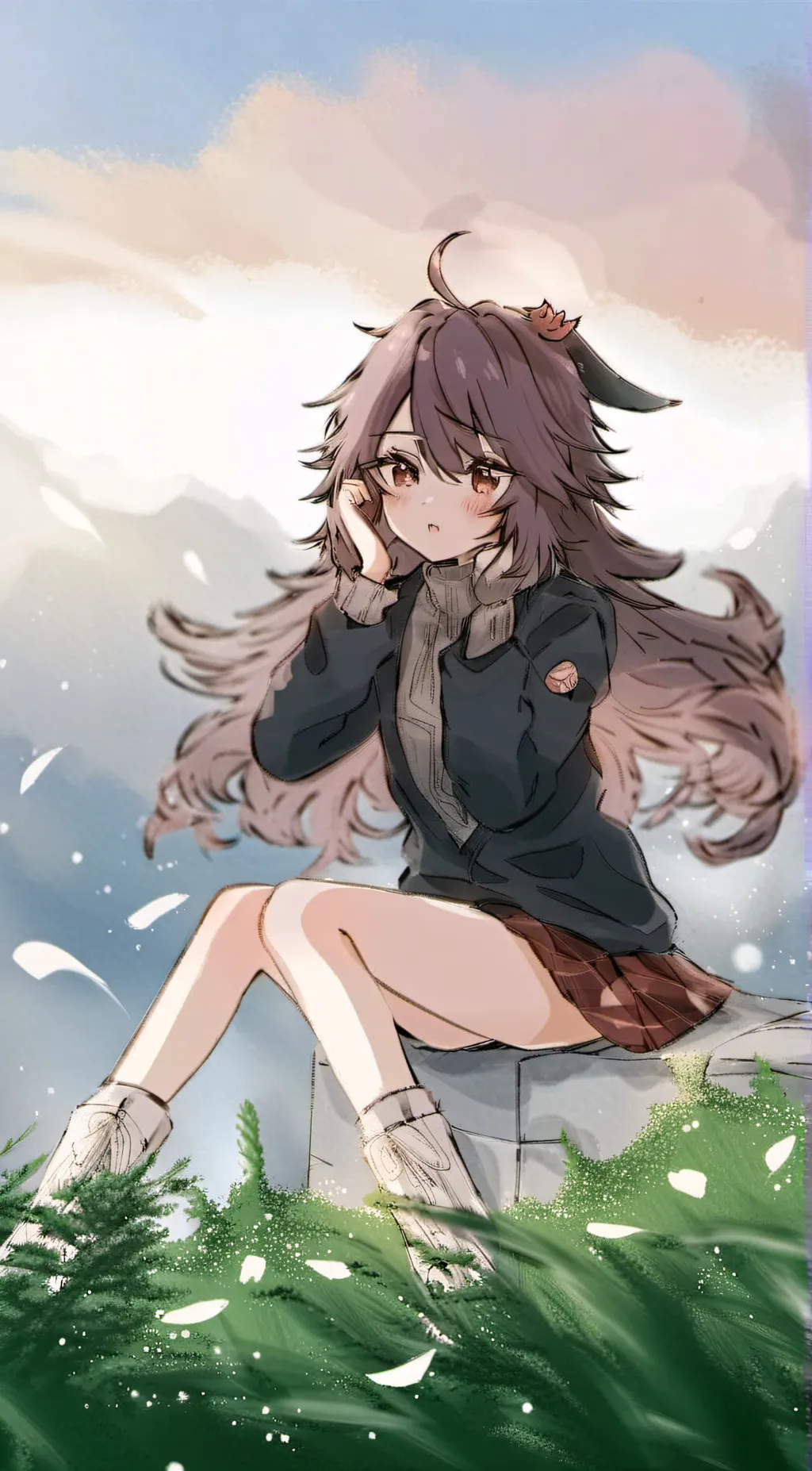 ai character: Evelyn background