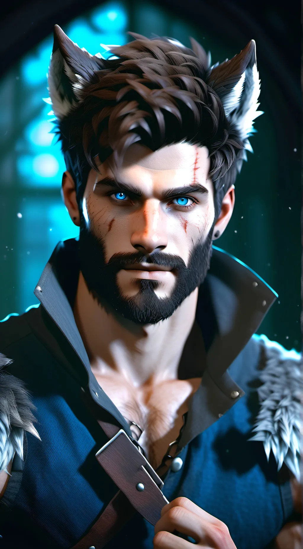 ai character: Michael Lycan background