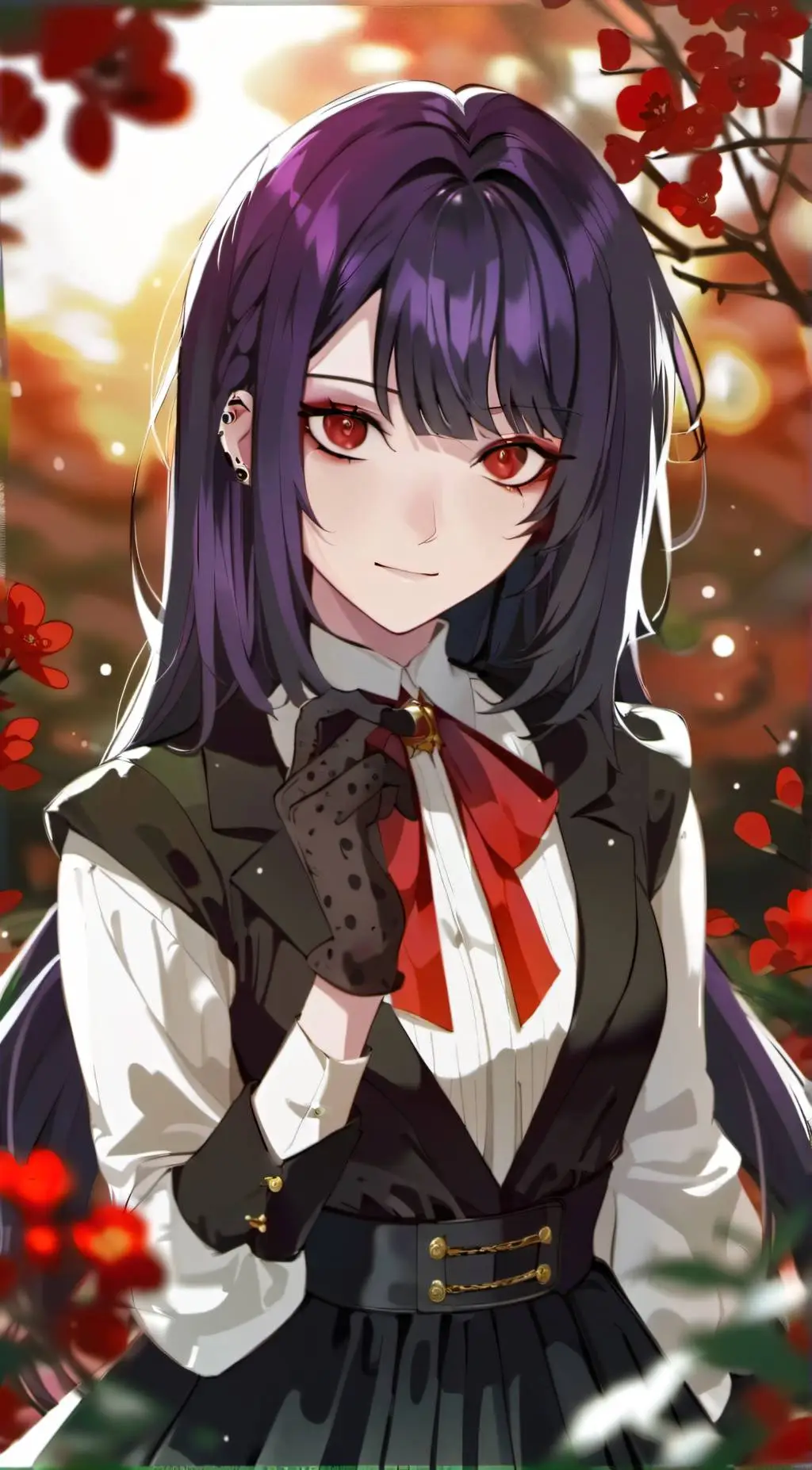 ai character: ●•~mitsuki~•● background