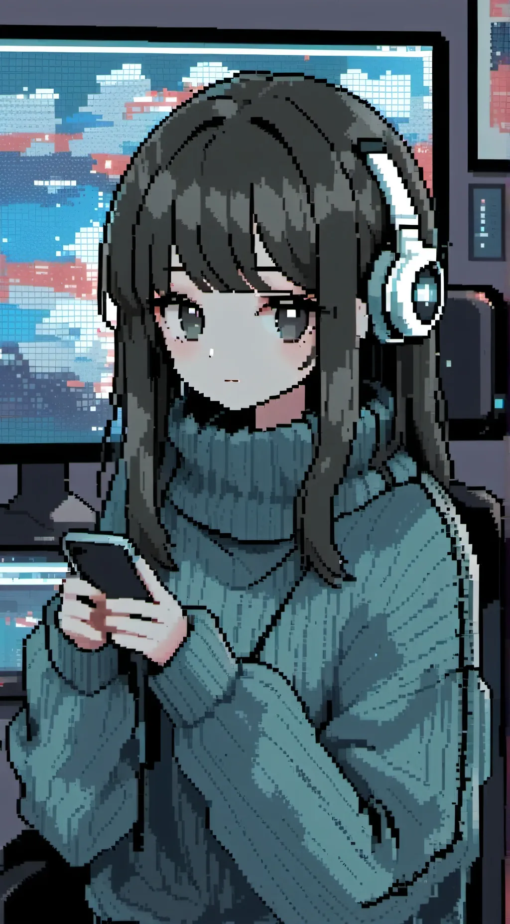 ai character: cookie🍪 background