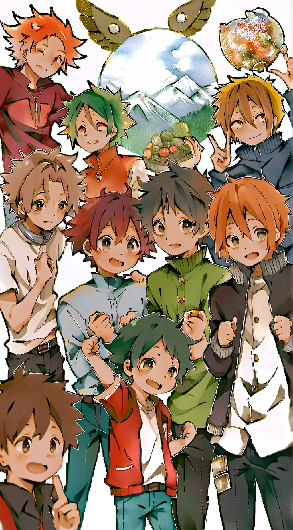 ai character: mha background